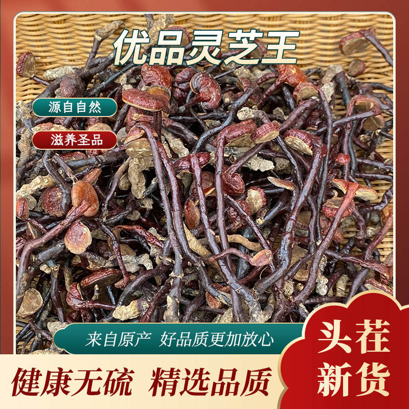 海南越南灵芝王干货天然无硫精选品质健康滋补品仿野生