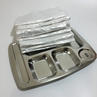 包邮 200只 塑料透明袋烤盘串串袋防尘袋 套盘袋