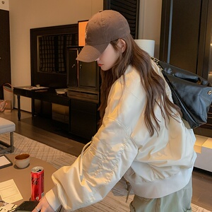 现货2025年春款韩版棒球服外套女2C066-BQ001-P110-K158图片