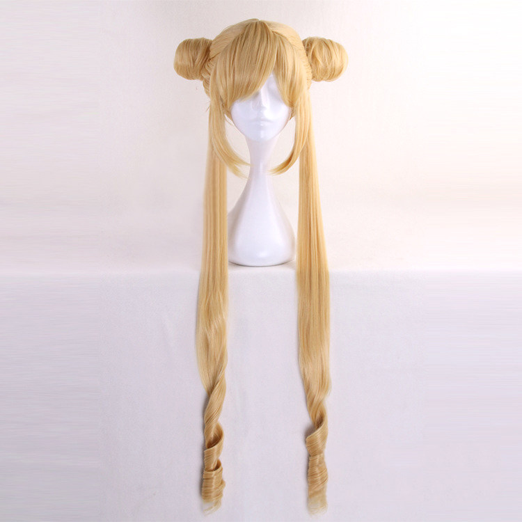 美少女战士 月野小兔 水冰月公主假毛  cosplay假发高温丝长卷发