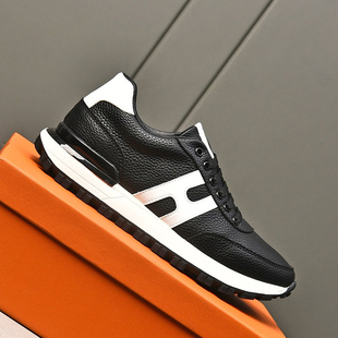 邦家尼欧洲站男鞋板鞋潮牌英伦舒适发型师厚底单鞋老爹鞋牛皮鞋