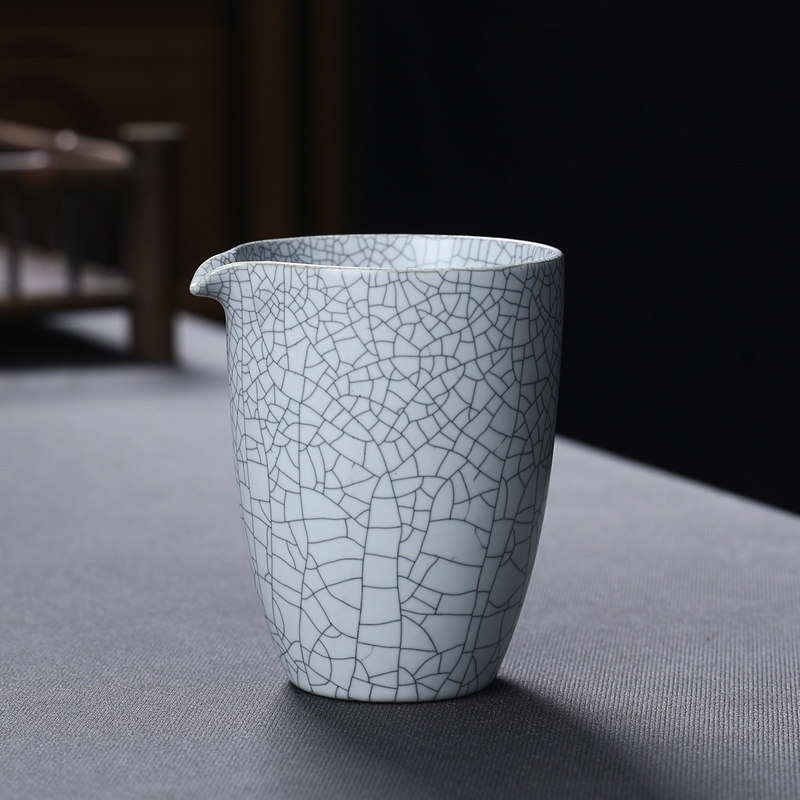 月汝窑公道杯可养开片陶瓷分茶器茶道功夫茶具配件茶海家用匀杯,餐饮具,公道杯,淘宝优惠券,粉丝福利购,淘宝优惠卷