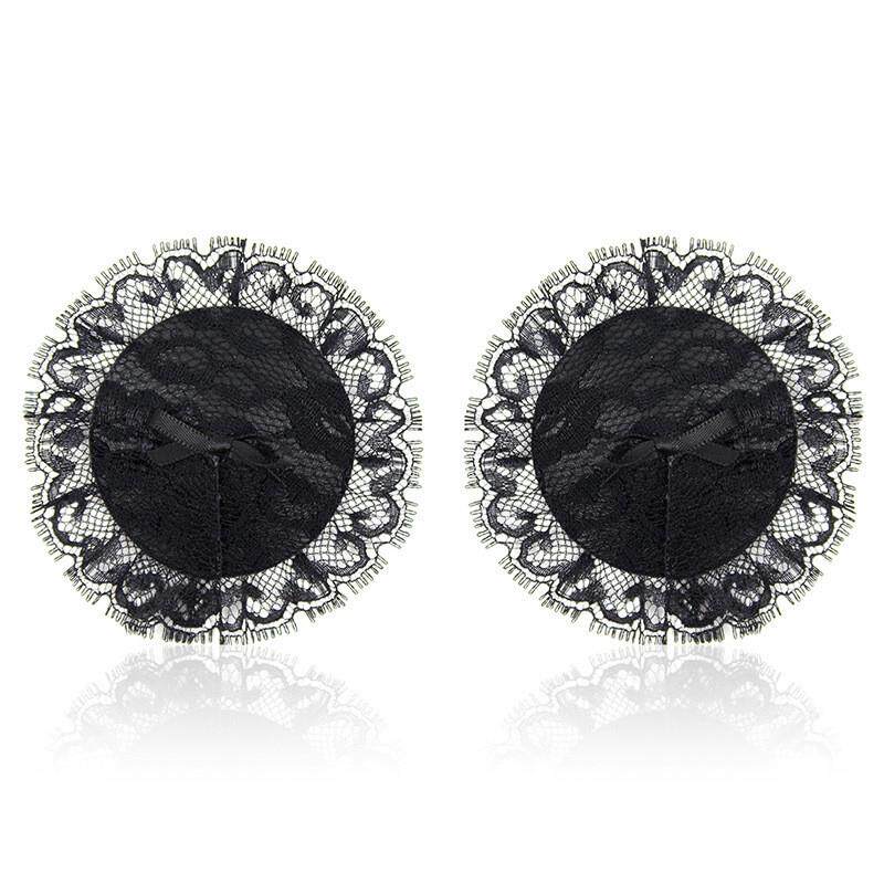 情趣内衣配饰 隐形无痕硅胶文胸 圆心形亮片情趣乳贴 乳头贴