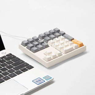 MF34键 RGB插拔轴 机械数字小键盘 VIA自定义 电脑外接 QMK 魔蛋