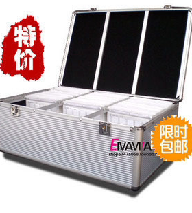 300片光盘箱510片CD箱CD盒光盘盒收纳盒大容量cd包光盘包专利产品
