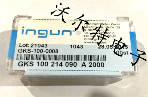 探针INGUN英钢GKS100 214 090A2000（直上四爪头型）测试针 顶针