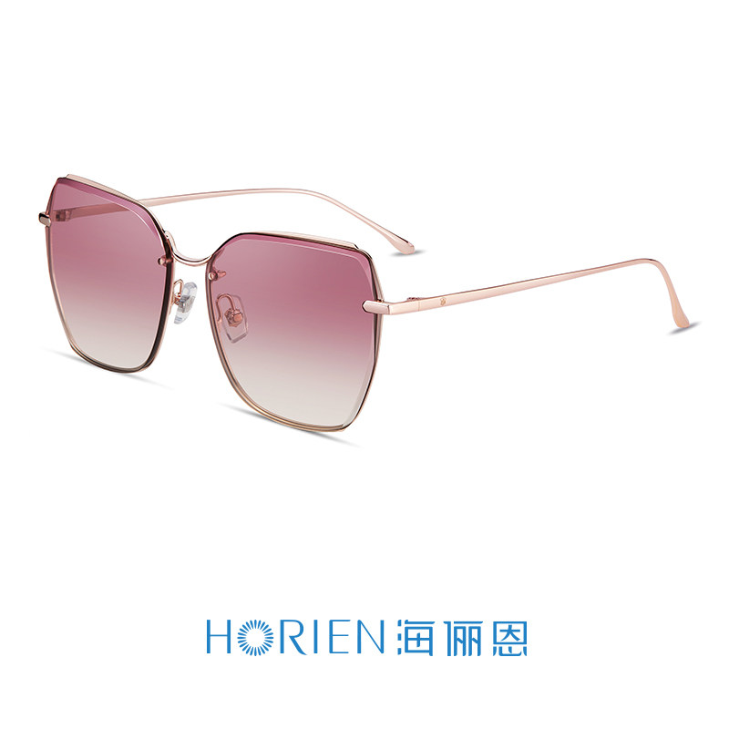 海俪恩新款红钻石切割墨镜女开车专用炫彩韩版潮太阳镜N6709