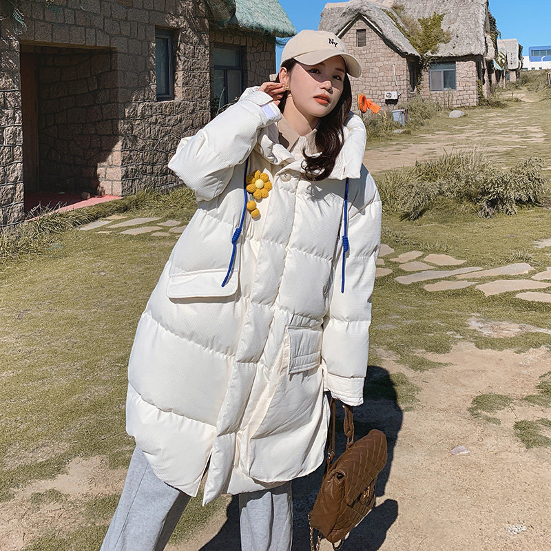 冬季新款学院风大口袋订花服287-F2258-P195-K268,女装棉衣/棉服,浙宝287