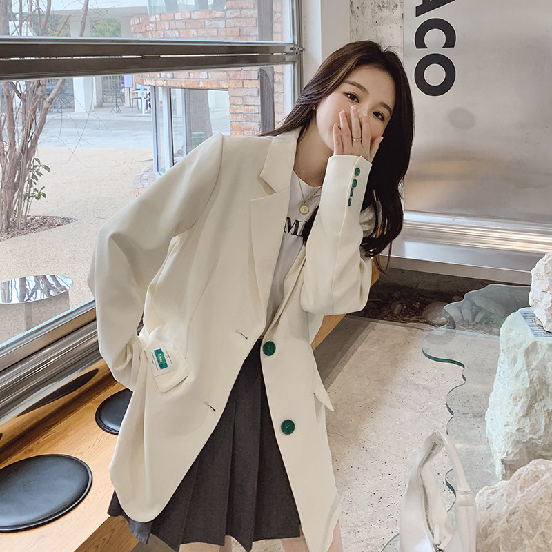 【秋季现货】撞色贴标小西装Z287-2201-F110-K158,女装西装,浙宝287