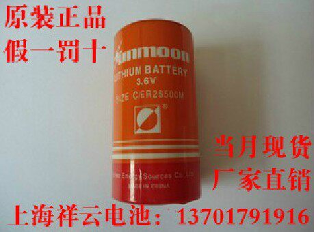 原装日月ER26500M 3.6V （功率型）仪器仪表工控锂电池 锂亚电池