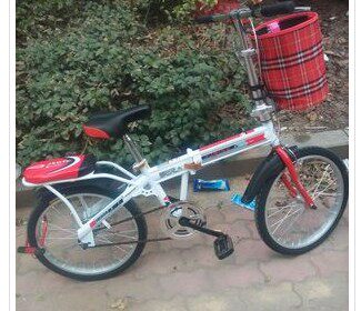 Panier pour vélo en toile - Ref 2260716 Image 1