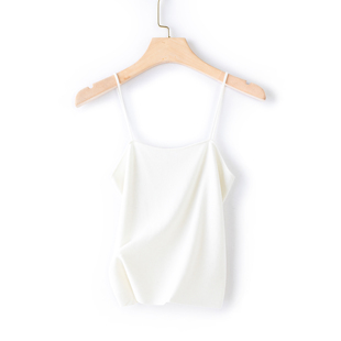 简约百搭纯色吊带女士背心打底 2025新款 雯雯推荐