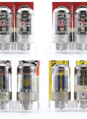 全新美国原盒GE喜万年RCA 7F7/6SL7/6N9P/6H9C圆环云顶7f7电子管