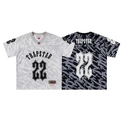 夏季联名刺绣字母LOGO网眼T恤