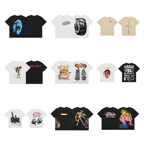 TravisScott联名几何短袖T恤