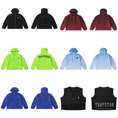 Foreign Trade Trapstar New Autumn Jacket Outdoor Sports Loose-Fitting Unisex Couple Coat Windbreaker Jacket Trendy