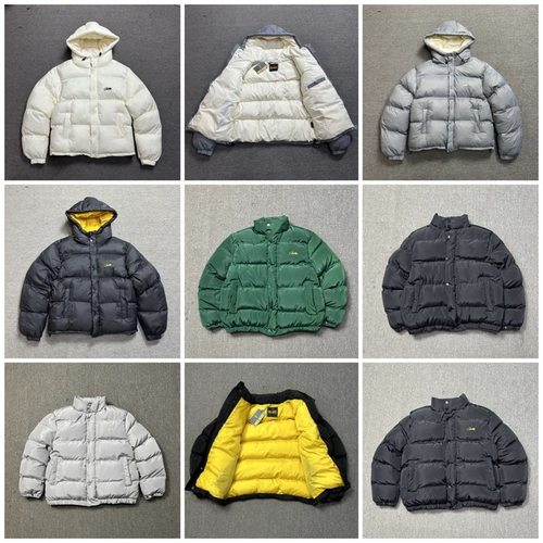 冬季Corteiz 美潮恶魔岛经典字母刺绣棉衣高街男女休闲加厚面包棉