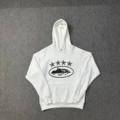917 White Hooded Sweatshirt