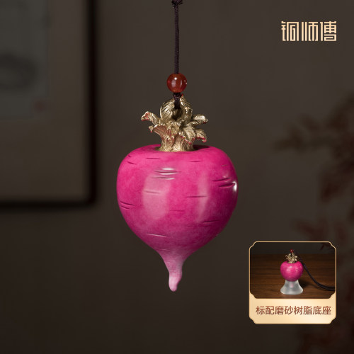 铜师傅《好彩头》桌面挂件
