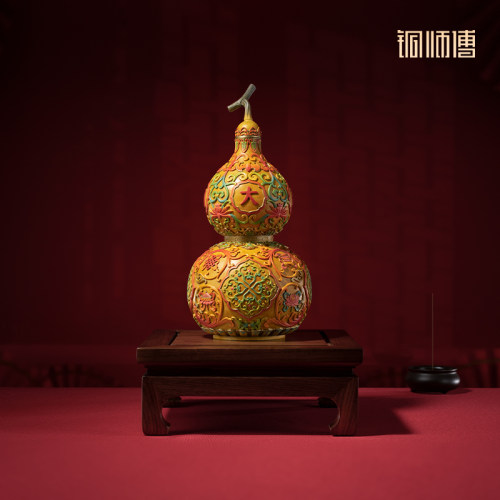 铜师傅《大吉大利葫芦》