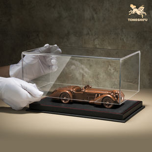 铜师傅 见微系列《不朽之旅(B款)》机车模型 创意家居紫铜摆件