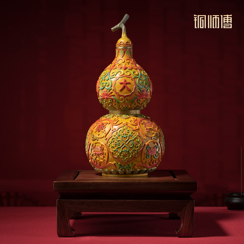 铜师傅《大吉大利葫芦》