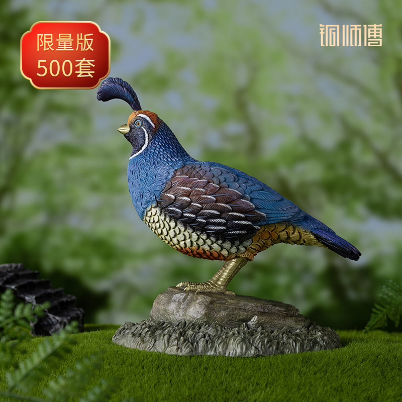 《铜师傅百鸟集》之珠颈斑鹑图片