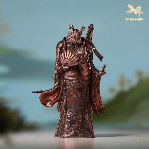 铜师傅《钟馗神威》摆件