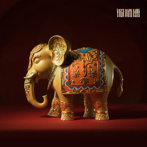 铜师傅《行稳致远》摆件