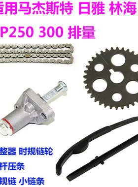 适用雅马哈YP250马杰斯特300小链条正时规链轮LH300cc压条涨紧器