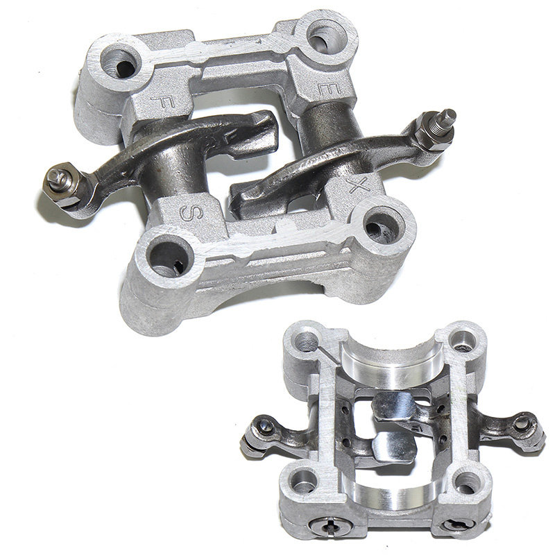 踏板车48cc气门摇臂总成助力车GY680 60摇臂支架四冲50摇臂插销