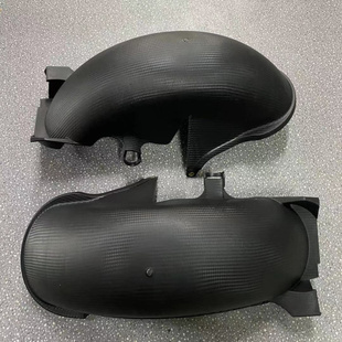 踏板摩托车裂行NX125后轮挡泥板五I羊新喜悦nbx100内侧轮挡水泥瓦