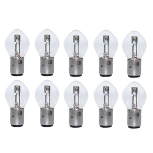 踏板车电动车前车灯中沙爱玛龟王大灯灯泡S2 12V/35照明卤素灯珠