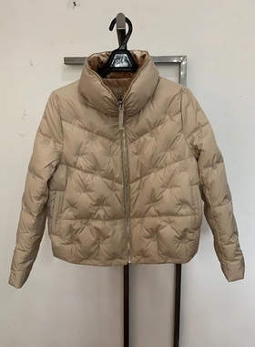 天轩商场同款2025冬上新女短款白鹅绒羽绒服精致时尚通勤TIDY274