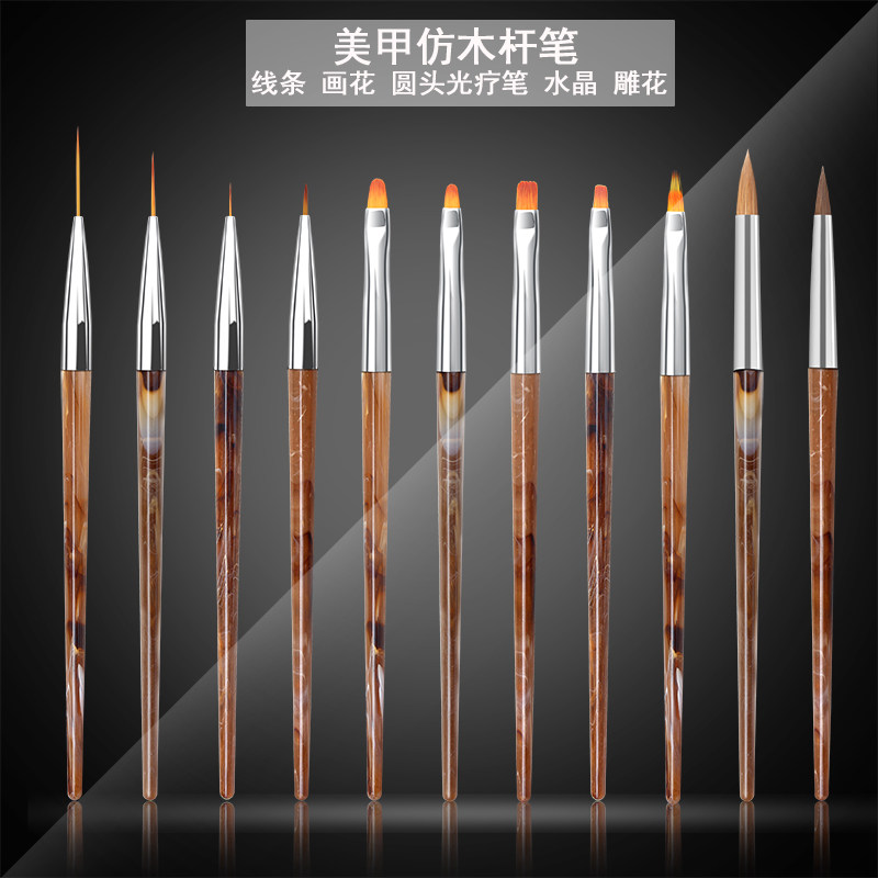 雕花绘画笔指甲油胶新品图片
