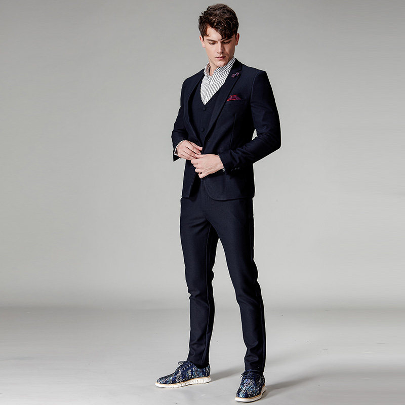 Costume homme en polyester pour automne - Ref 1551329 Image 3