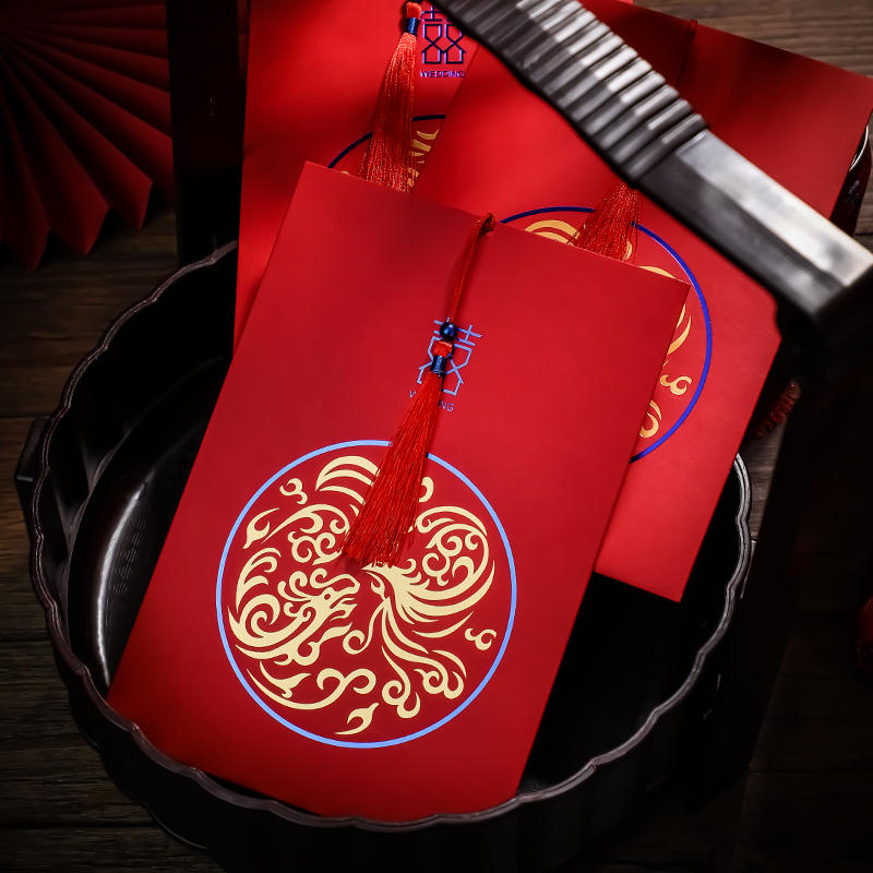 请柬请帖结婚2020婚礼信封中国风创意网红喜帖定制邀请函婚庆用品