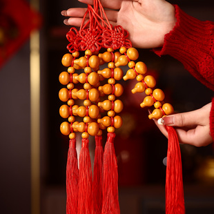 新年氛围装饰挂件2026马年入户大门把手葫芦喜庆挂饰春节过年布置