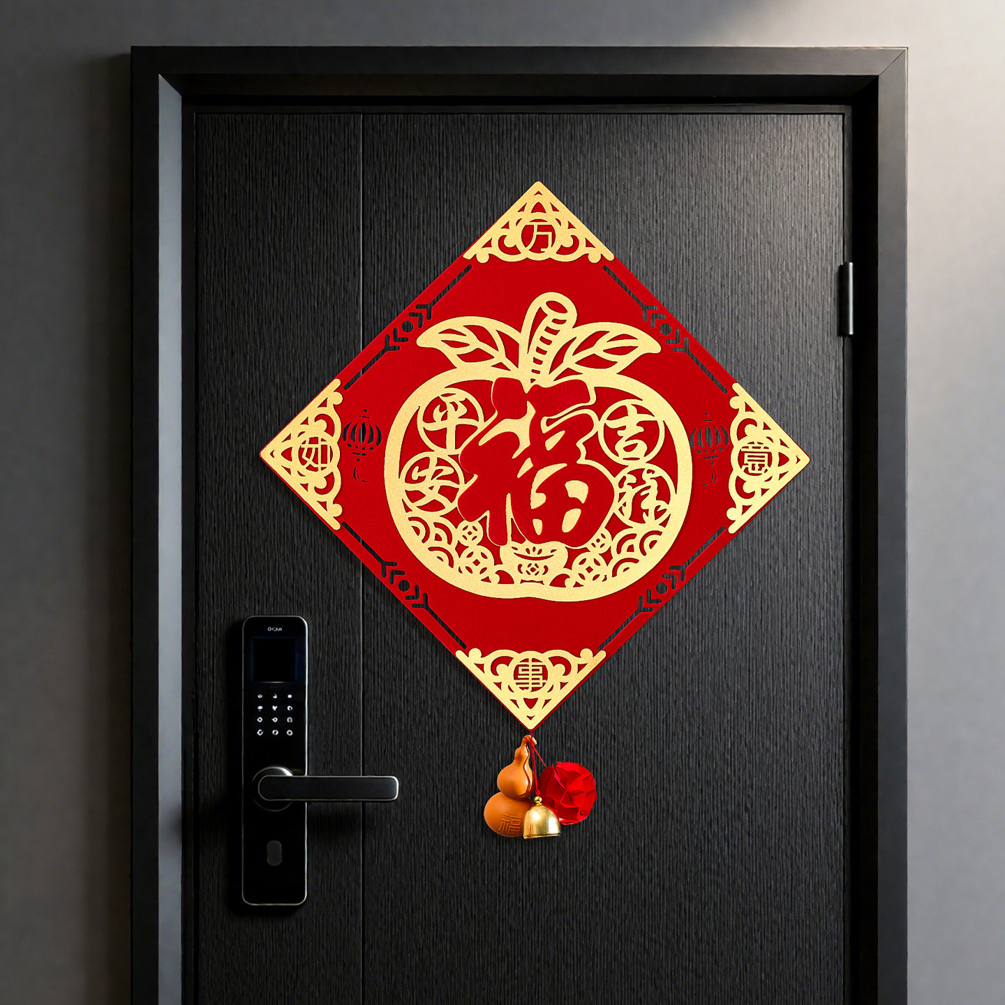 2026马年福字门贴新年装饰葫芦挂件春节过年家用立体大门贴纸装饰,节庆用品/礼品,喜字/剪纸/贴纸,淘宝优惠券,粉丝福利购,淘宝优惠卷