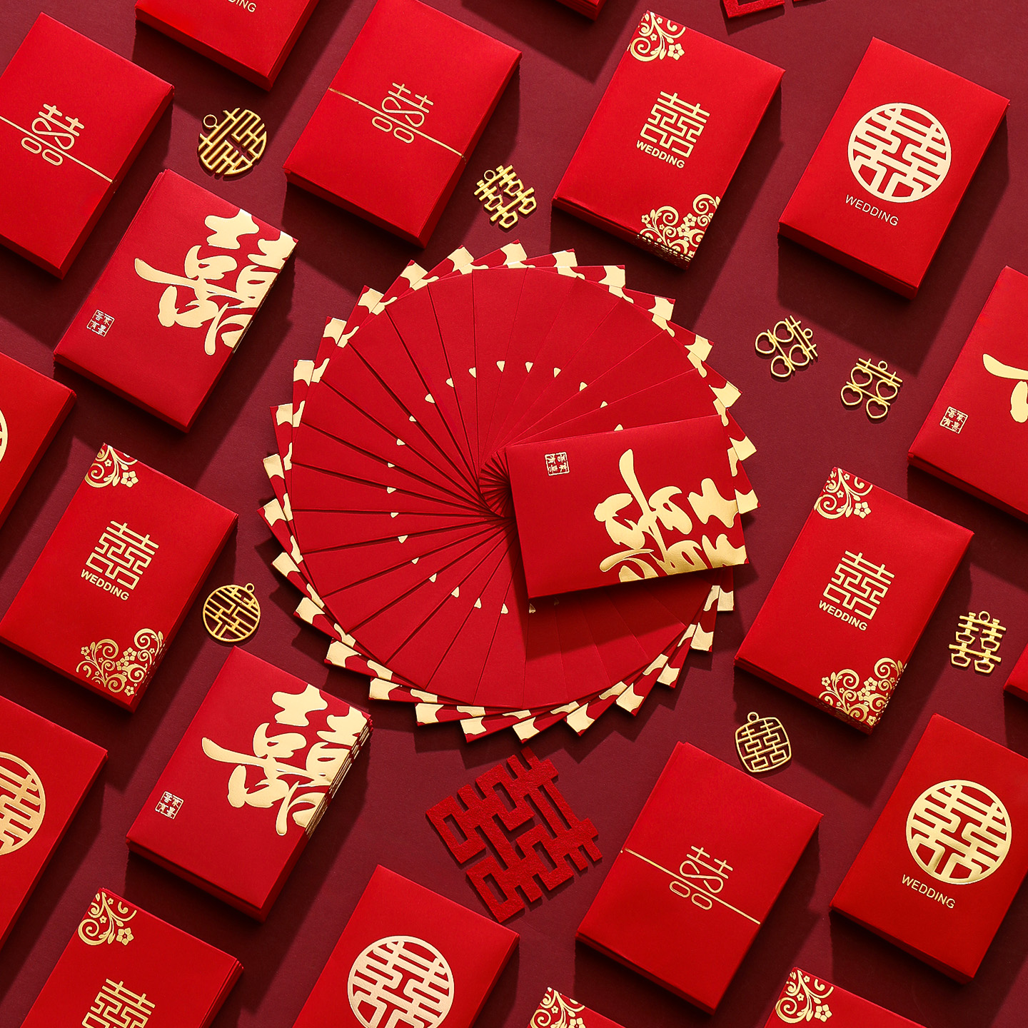 红包结婚礼专用接亲堵门红包袋百元迷你小喜包创意堵门喜字利是封