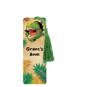 侏罗纪恐龙霸王龙书签创意老师礼物爱阅读书签定制名字可爱书签