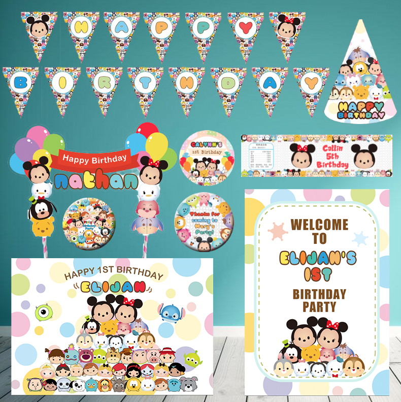 Q版tsumtsum公仔头卡哇伊挂饰