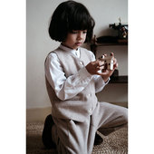 经典 款 套装 the 法式 树 外套翻领长袖 冬儿童优雅羊绒西装 tree 裤 子