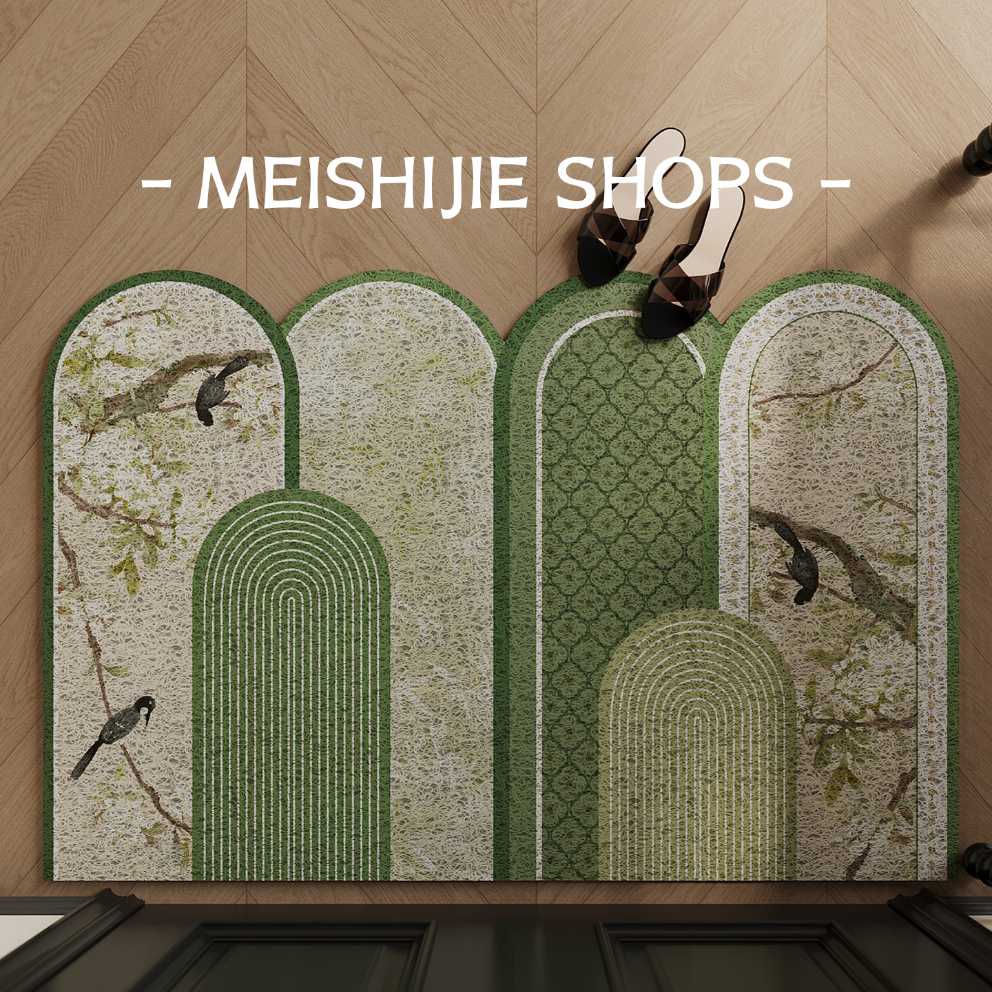 入户门地垫耐脏免洗丝圈pvc垫子