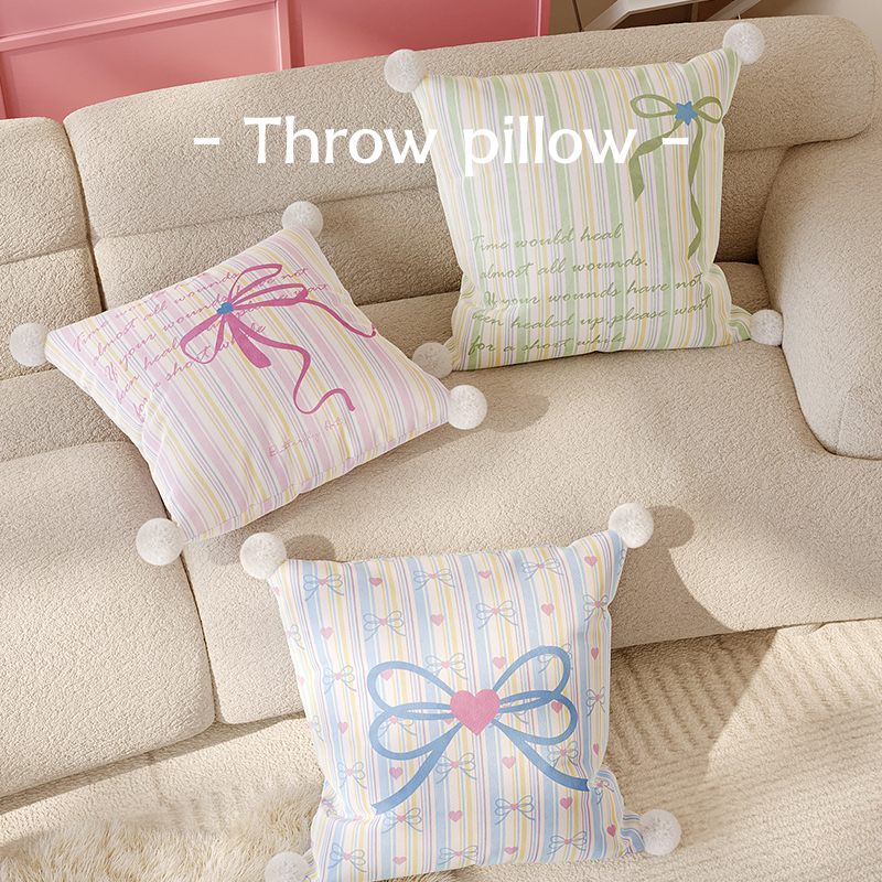 现代ins简约沙发抱枕套床头靠垫