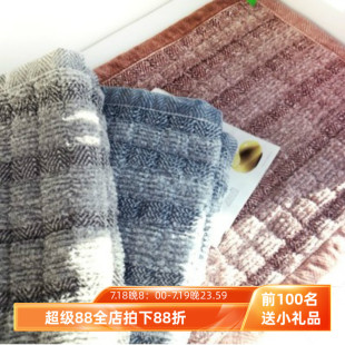 加宽防滑沙发垫冬季 韩国进口简约时尚 夹棉加厚布实木皮发沙发座垫