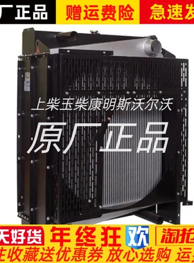 玉柴YC6MK420L-D20柴油发电机发动机组250kw千瓦水箱散热器总成