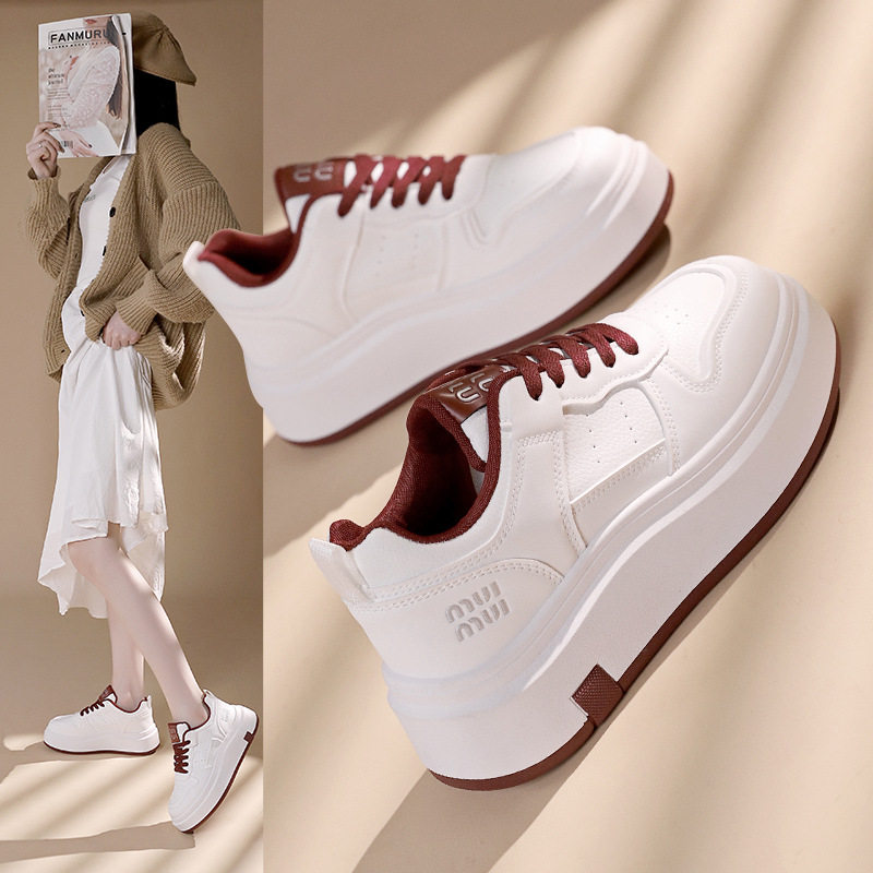 老爹鞋女款2026新款春款爆款厚底小白鞋学生百搭休闲运动女鞋子81