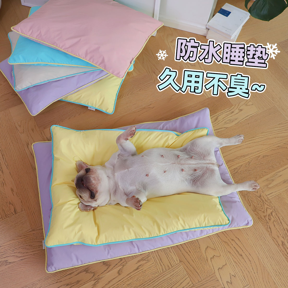 不沾毛防水防尿宠物猫窝四季垫子