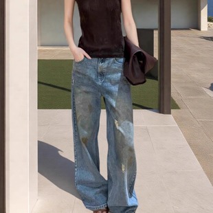 休闲牛仔裤 设计脏脏裤 原创个性 欧货高端d.two实体店品牌专柜正品
